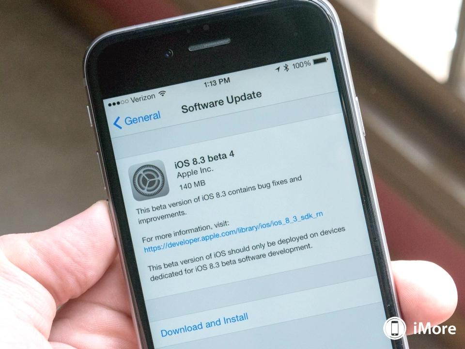 Apple publie iOS 8.3